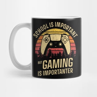 Gaming Is Importanter Video Games Lover Gamer Birthday Gift Mug